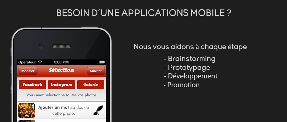 Applications Mobile